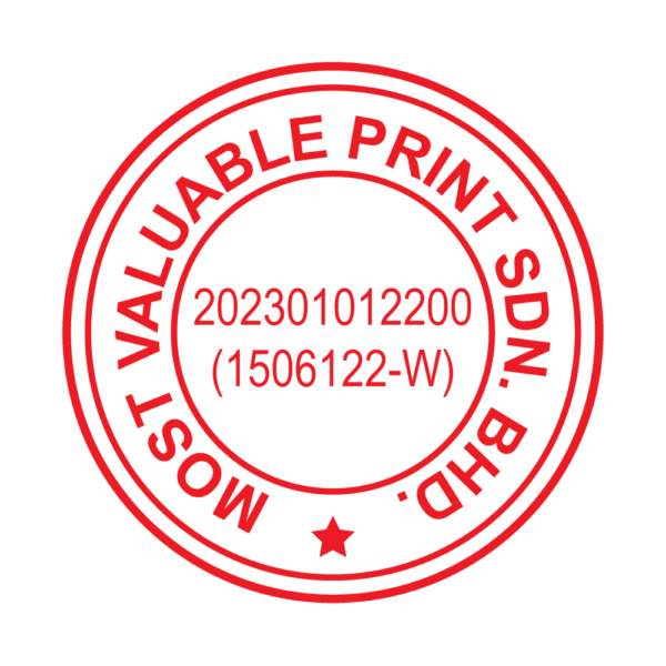 Colop 24 imprint Red
