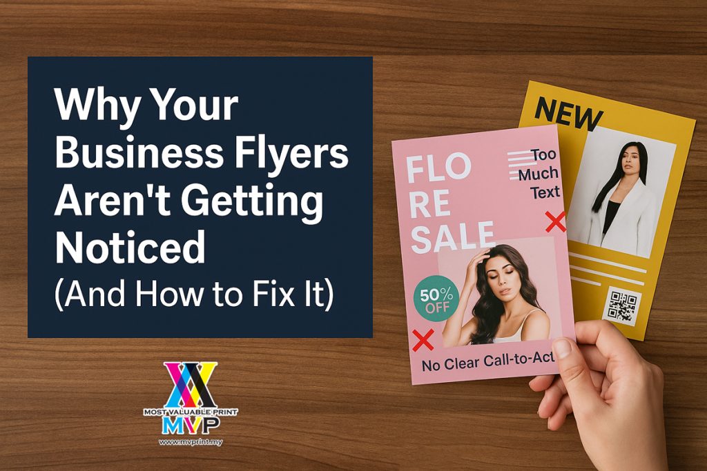 Why Your Business Flyers Aren’t Getting Noticed (And How to Fix It) 1 why your business flyers arent getting noticed