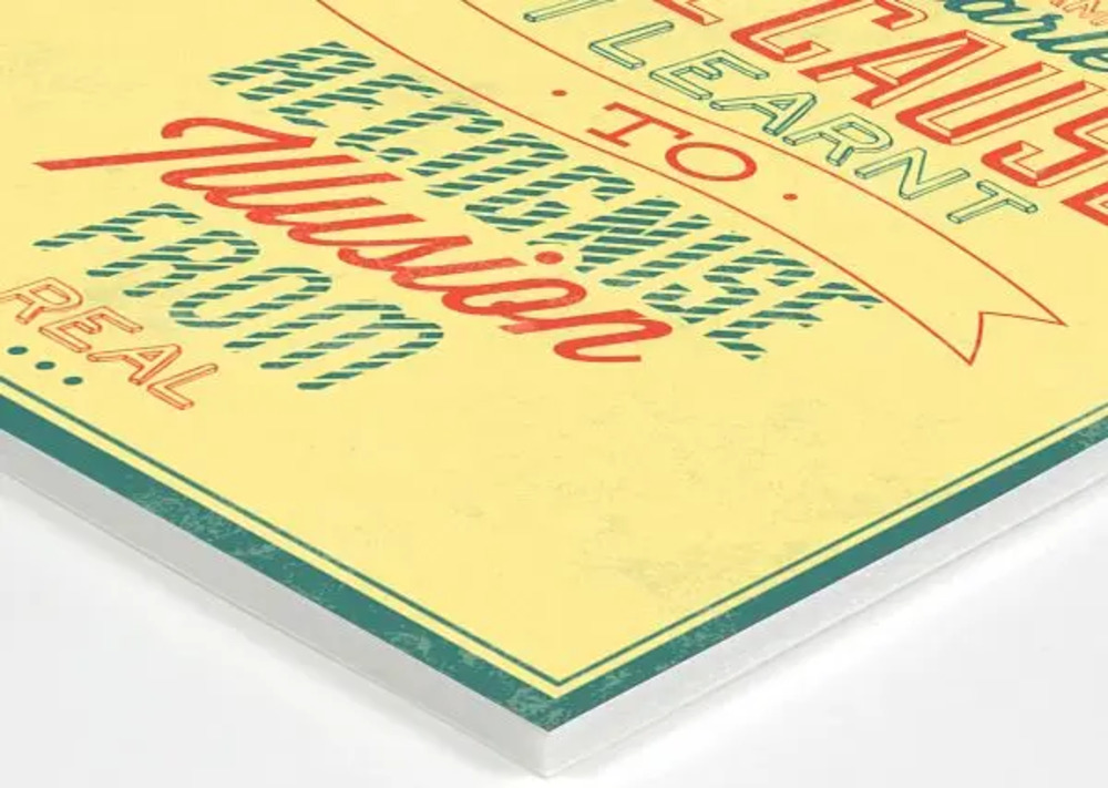 Durable foam printing board for events