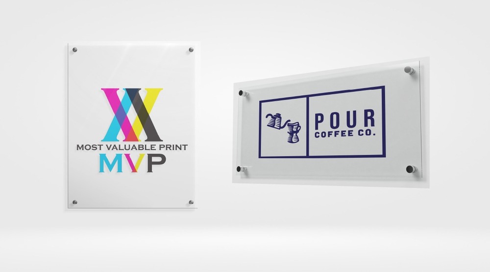 Acrylic displays for businesses