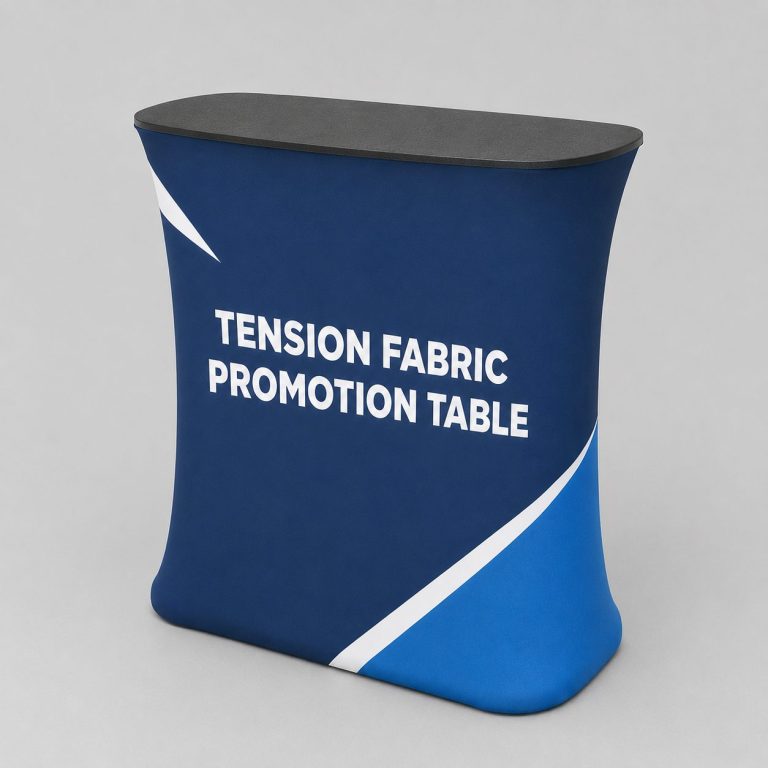 tension fabric promotion table